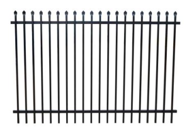 2.44 X1.65M FENCE PANEL BLACK