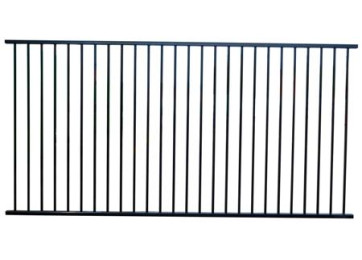 2.2 X 1.2M FENCE PANEL BLACK