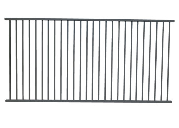 2.2 X 1.2M FENCE PANEL WOODLAND GREY