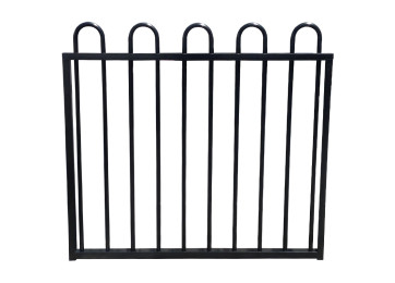 9 x 9.75M FENCE GATE BLACK