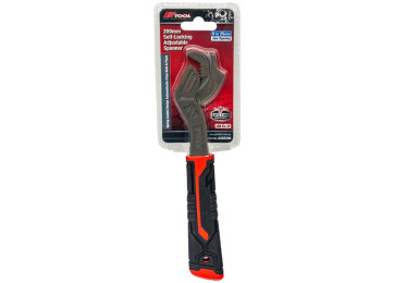 PK TOOL SELF-LOCKING ADJUSTABLE SPANNER 200MM