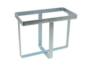 ZINC PLATED WELD-ON JERRY CAN HOLDER