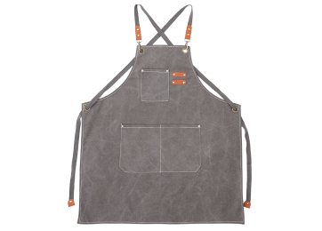 MEDALIST CANVAS WORK APRON GREY