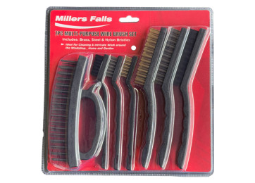 MULTIPURPOSE WIRE BRUSH SET - 7PC