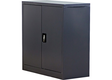 0.9M LOW PROFILE STORAGE CABINET DARK GREY