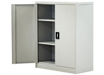 1.0M LOW PROFILE STORAGE CABINET GREY