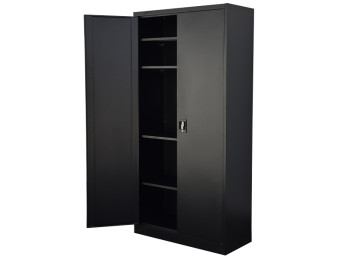 1.85M STORAGE CABINET BLACK