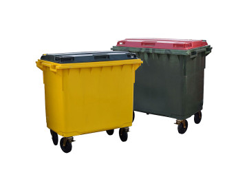 WHEELIE BIN 660LTR - ASSORTED COLOUR
