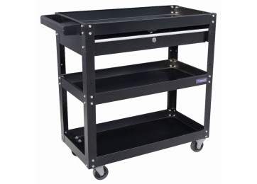 MOBILE 1-DRAWER 3-SHELF TOOL CART