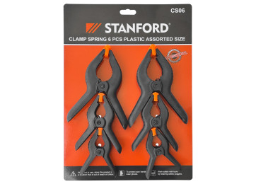 SPRING CLAMPS - 6PC
