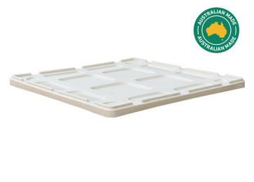PLASTIC STILLAGE LID - SUITS 780L - CREAM
